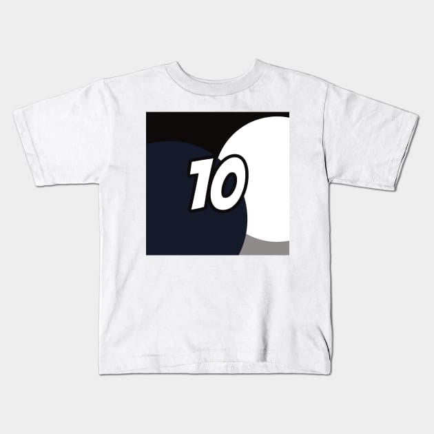 Pierre Gasly Coloured Circles - Driver Number Kids T-Shirt by GreazyL
